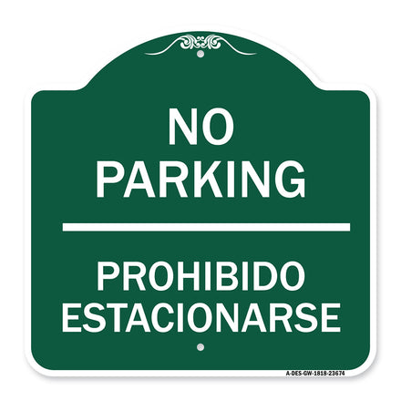 No Parking Prohibido Estacionarse