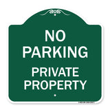 No Parking Private Property