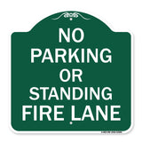 No Parking or Standing Fire Lane