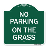No Parking on the Grass
