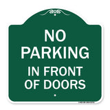 No Parking in Front of Doors
