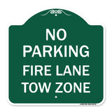 No Parking Fire Lane Tow Zone (K-1645)