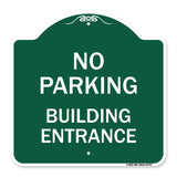 No Parking Building Entrance