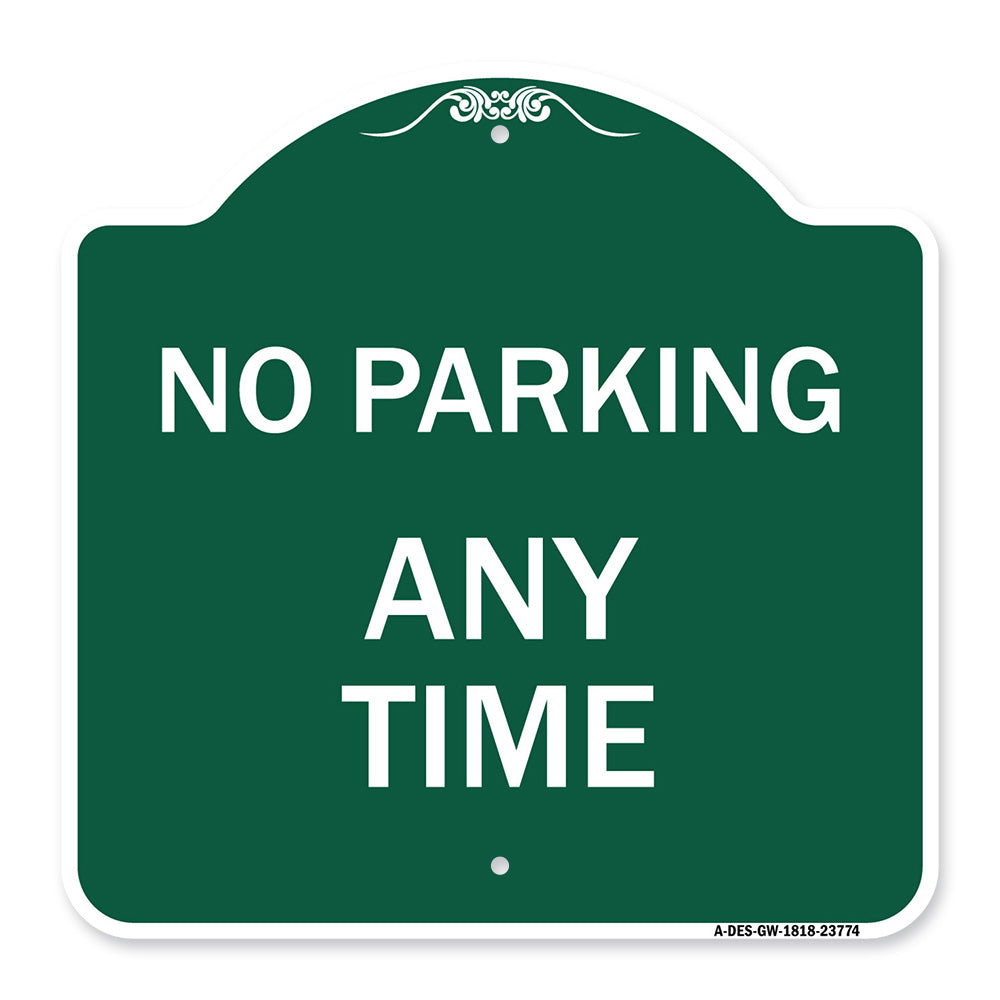 No Parking Anytime