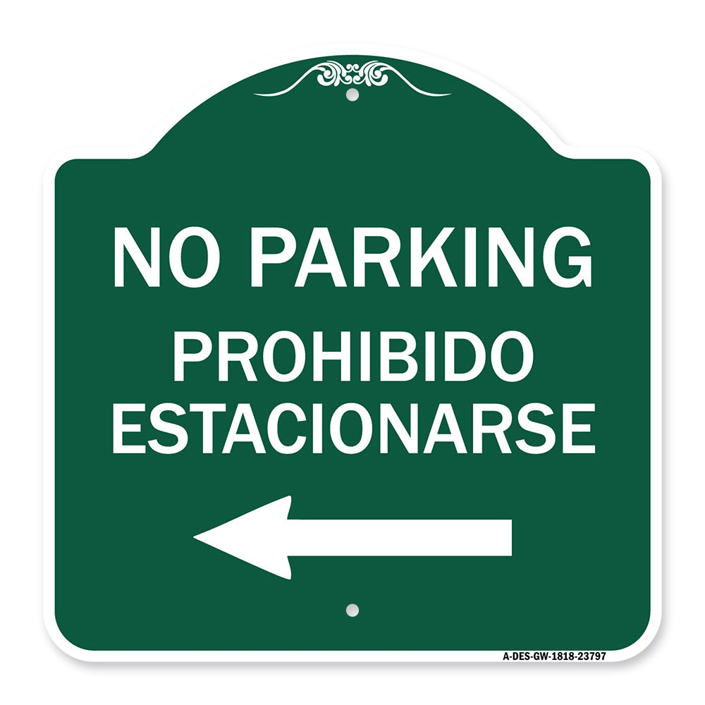 No Parking - Prohibido Estacionarse