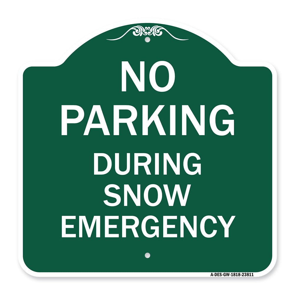 No Parking - During Snow Emergency