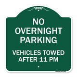 No Overnight Parking Vehicles Towed After 11 Pm