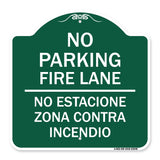 No Estacione Zona Contra Incendio