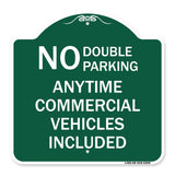 No Double Parking Anytime Commercial Vehicles Included
