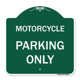 Motorcycle Parking Only