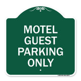Motel Guest Parking Only