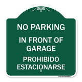 In Front of Garage Prohibido Estacionarse