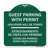 Guest Parking with Permit Violators Will Be Towed - Estacionamento De Visita Con Permiso Coches Sin Permiso Seran Remolcados