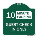 Guest Check in Only (Choose Your Limit) Minute Parking