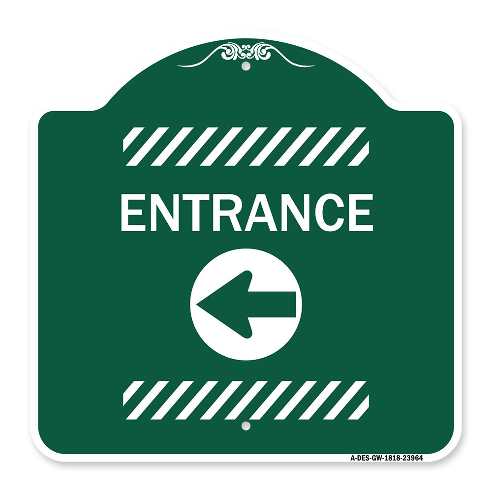 Entrance Left Arrow