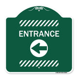 Entrance Left Arrow