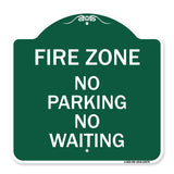 Fire Zone No Parking No Waiting