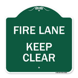Fire Lane Keep Clear