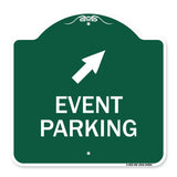 Event Parking (Up Right Arrow Symbol)