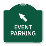 Event Parking (Up Left Arrow Symbol)