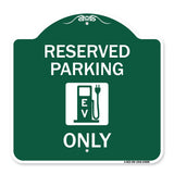 Ev Only (With Electric Vehicle Charging Station Graphic)