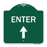 Enter Sign Enter with Up Arrow