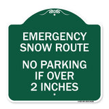 Emergency Snow Route No Parking Emergency Snow Route No Parking If Over 2 Inches