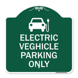 Electric Vehicle Parking Only (With Graphic)