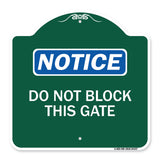 Do Not Block This Gate