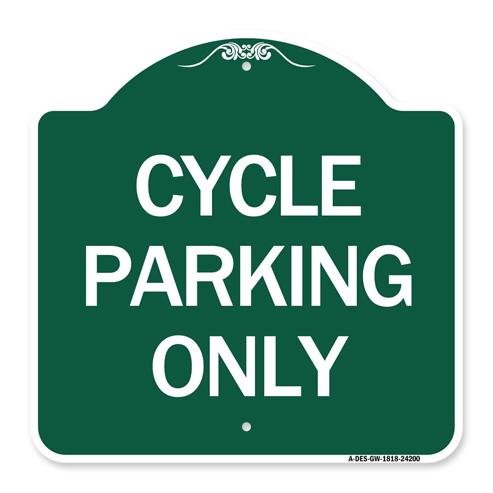 Cycle Parking Only