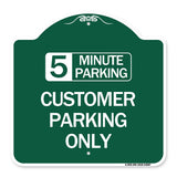 Customer Parking Only (Choose Your Limit) Minute Parking