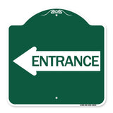 Left Arrow Entrance