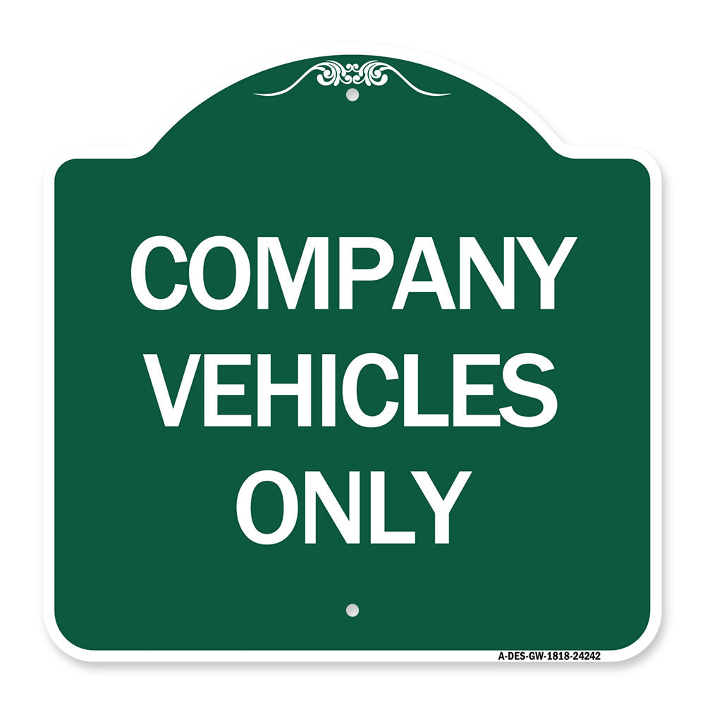 Company Vehicles Only