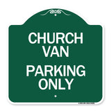 Church Van Parking Only