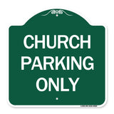 Church Parking Only