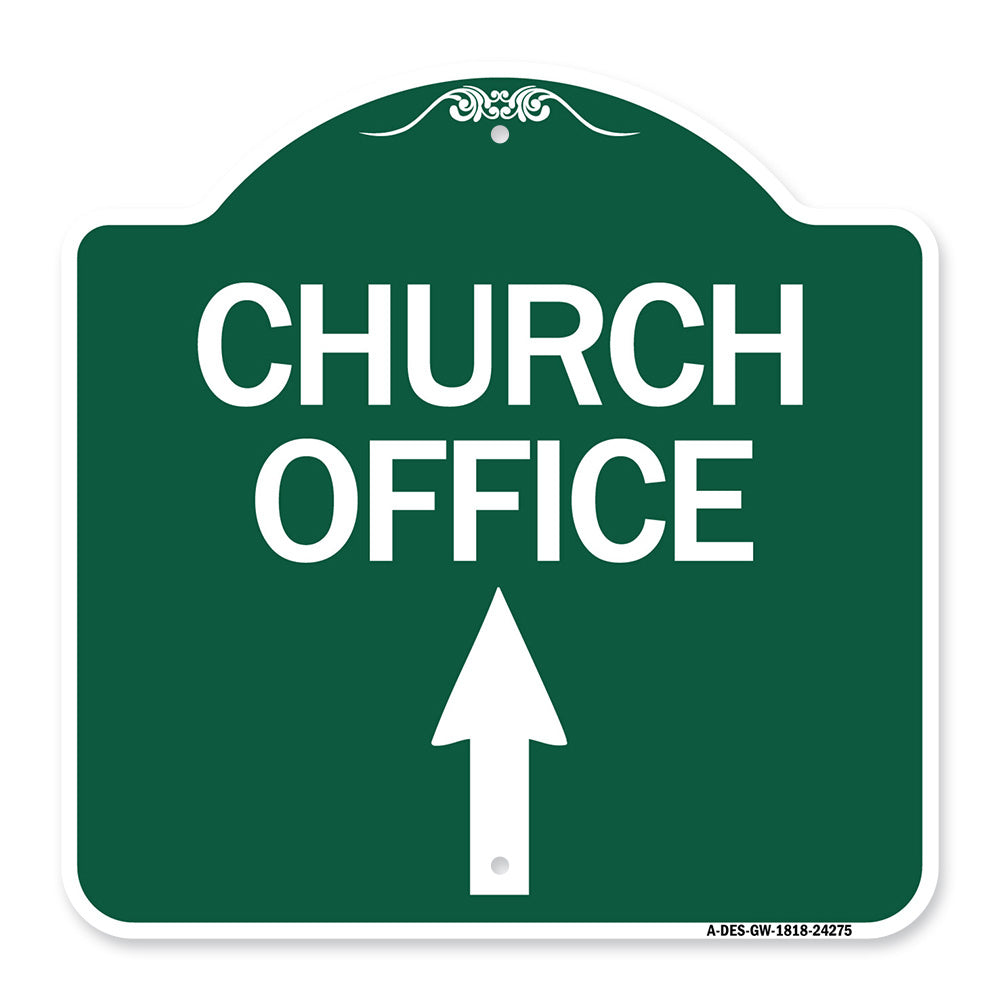 Church Office (With Up Arrow)