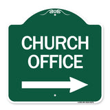 Church Office (With Right Arrow)