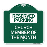 Church Member of the Month