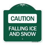 Caution - Falling Ice and Snow
