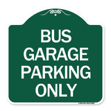 Bus Garage Parking Only