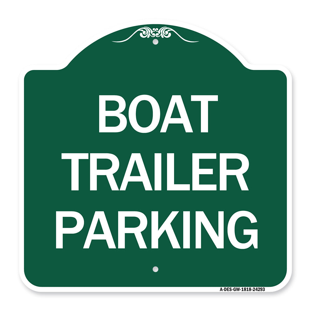 Boat Trailer Parking