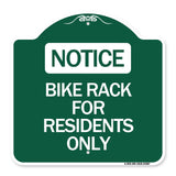 Bike Rack for Residents Only