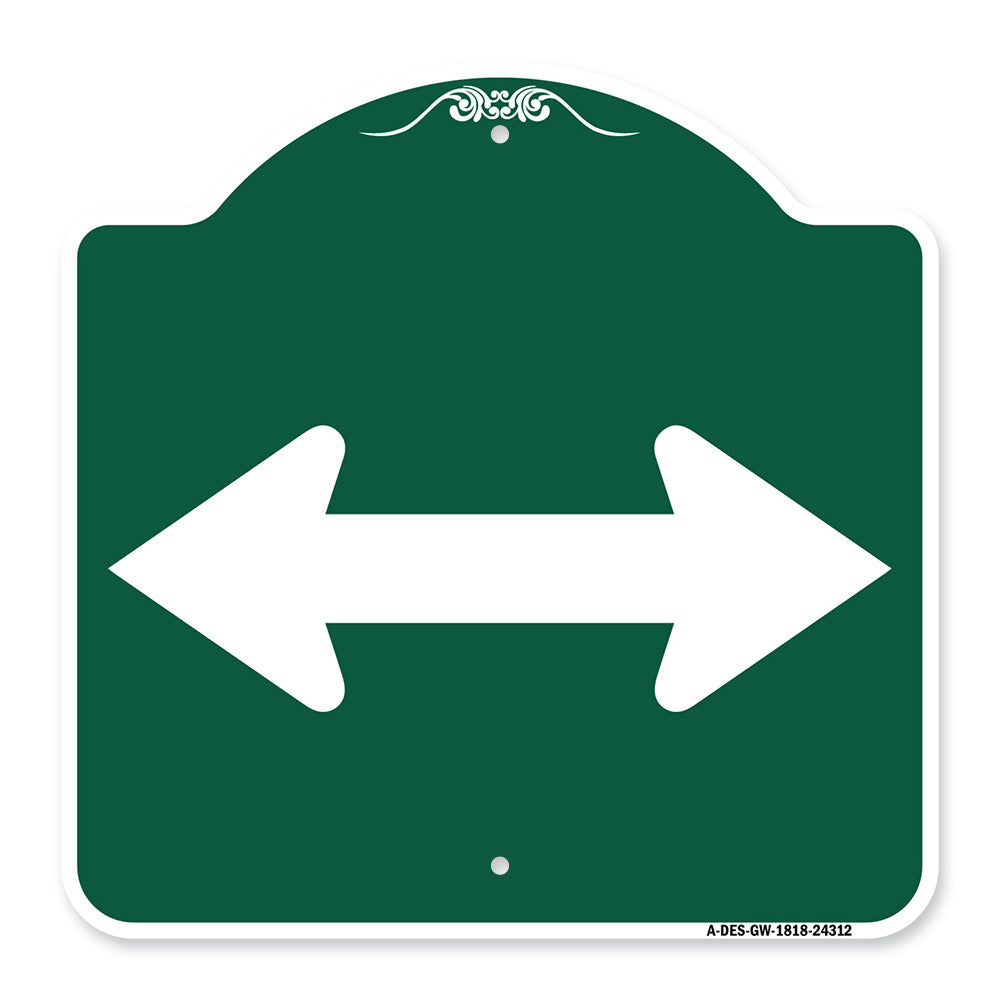 Bidirectional Arrow (Black)