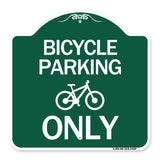 Bicycle Parking Only (With Graphic)