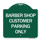 Barber Shop Customer Parking Only