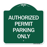 Authorized Permit Parking Only