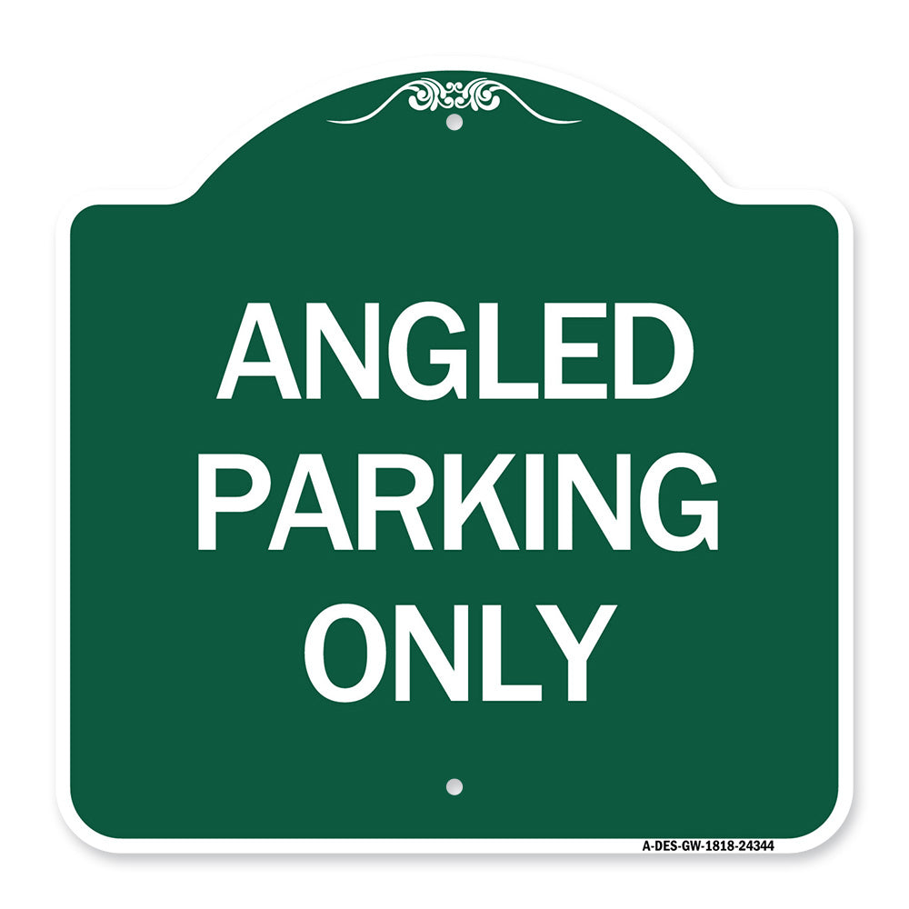 Angle Parking Only