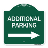 Additional Parking Sign (Right Arrow)