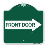 Front Door (With Right Arrow)
