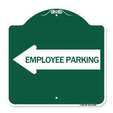 Employee Parking (With Left Arrow)